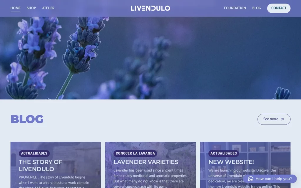 Livendulo : le blog