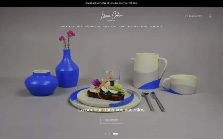 Léma Coho, boutique en ligne