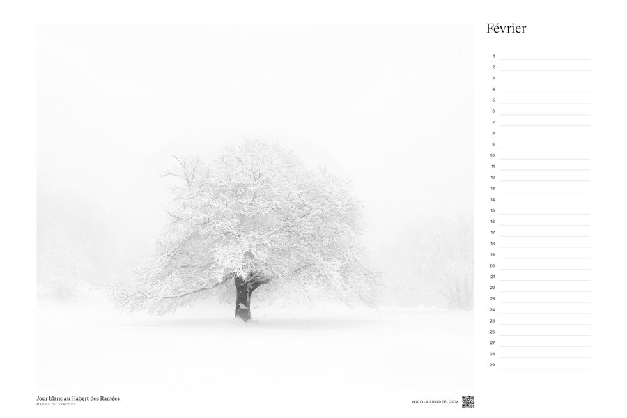Calendrier perpétuel, février